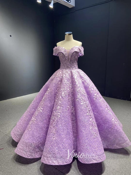 purple sweet 16 dresses